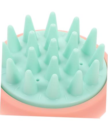 SEWOART Hair Shampoo Brush - Anti-Hair Loss Scalp Massage & Swimming Brush - Pink Suction Cup - 8.00x8.80cm - Buy Online on GoSupps.com