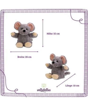 Welliebellies Cuddly Warming Pillows for Children | Soothing Herbal Fragrance & Comfort (Mouse) - International Shipping Available - Buy Online on GoSupps.com