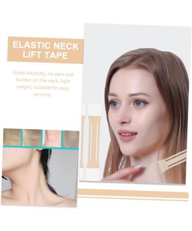 OHPHCALL 8 Pcs Neck Lift Stickers Face Beauty Tape Face Lifter Tape Wrinkle The Face Rubber Swan Neck Patch 20.5x4cmx2pcs As Shownx2pcs - Buy Online on GoSupps.com