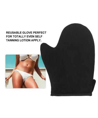 Soft Tanning Glove with Thumb Streak-Free Self Tanner Mitt & Lotion Applicator Tool | Velvety Soft for Perfect Beach Tan - Buy Online on GoSupps.com
