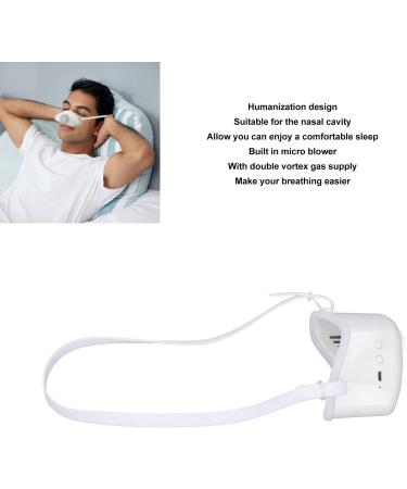 KUIDAMOS Electric Snoring Device | Nose-Wearing Stress Relief | Snore Reducing & PM2.5 Gas Filter | Soft Silicone | White - Buy Online on GoSupps.com