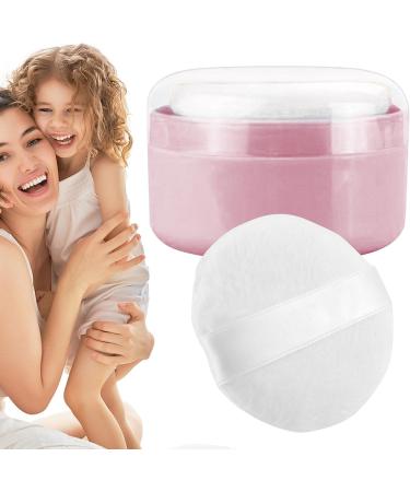 R cipient en poudre r cipient de poudre pour b b avec bouff e | Bo tre saupoudrage l che l' preuve des fuites | Baby After Bath Body Powder Puffle Base pour la plage la maison Rose - Buy Online on GoSupps.com