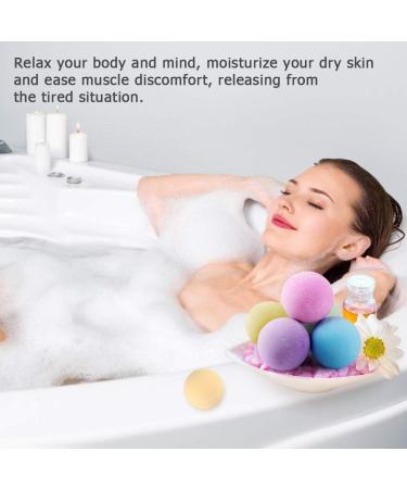 Haofy 6-Piece Handmade Bath Bombs Gift Set | Perfect Moisturizing Bath Balls for Women Girls & Children | Ideal Birthday Valentine's Day & Christmas Gifts - Buy Online on GoSupps.com