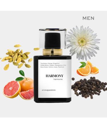 HARMONY | Inspired by HRMS TERRE D'HRMS | Pheromone Perfume for Men | Extrait De Parfum | Long Lasting Dupe Clone Essential Oils Fragrance | Perfume De Hombre | (50 ml / 1.7 Fl Oz) 1.7 Fl Oz (Pack of 1) - Buy Online on GoSupps.com