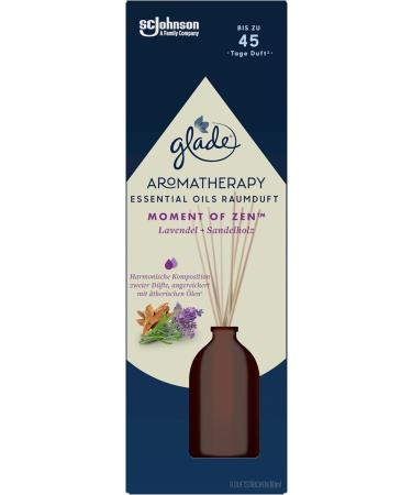 Glade Aromatherapy Essential Oils - Moment of Zen Lavender & Sandalwood Room Fragrance 80ml (Pack of 3) | International Shipping - Buy Online on GoSupps.com