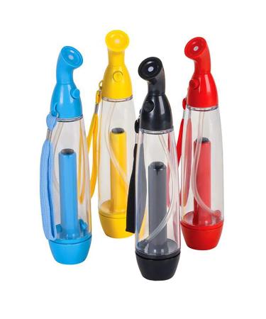 The Dreidel Company Pump Spray Mister  Portable Cool Down Spray Bottles with Carrying Loop  2.5oz Tube  Assorted  Single