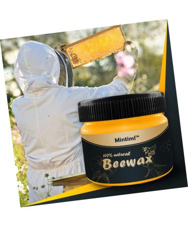 COHEALI Floor Wax - 2pc Beeswax Furniture Care & Maintenance | Unscented Multipurpose Polishing Sponge for Wooden Floors | Natural Wood Seasoning - Buy Online on GoSupps.com