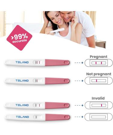 TELANO 6 Pack Early Pregnancy Test - 10mIU/ml Over 99% Reliable - Fast International Shipping - Buy Online on GoSupps.com