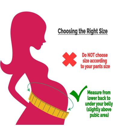 Buy NEOtech Care Maternity Belt - Pregnancy Support for Waist Back and Abdomen - Comfortable Belly Brace (White Size M) | International Shipping Available - Buy Online on GoSupps.com