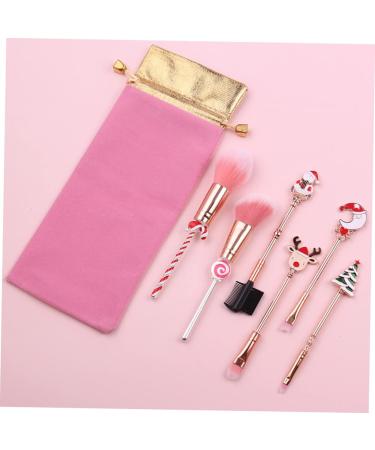 Beavorty 7 santa suits professional makeup Cosmetic makeup makeup accessories cosmetic tools setting powder brush christmas cosmetic brush elder concealer brush major - Buy Online on GoSupps.com