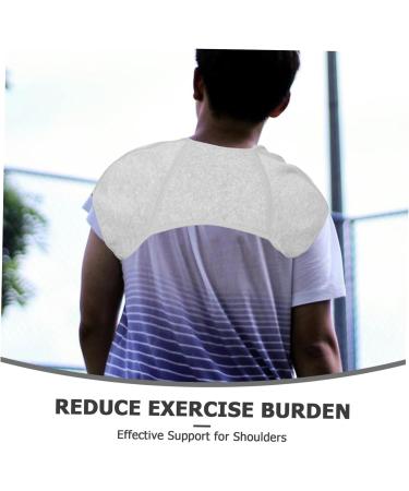 CORHAD Shoulder Protector Shoulder Compress Protector Shoulder Wrap Protector Sports Protector Grey Spandex - Buy Online on GoSupps.com