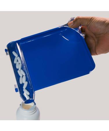 Buy Upgraded Pill Counter Tray with Spatula - Larger Size Guide Cap No Spill | Efficient Pill Counting Solution - Buy Online on GoSupps.com