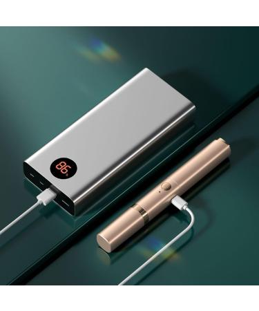 Electric Heated Eyelash Curler 2 in 1 Long Lasting Styling Eyebrow Trimmer 60 and 70 2 Temperature Portable USB Rechargeable Electric Eyelash Curler for Makeup Tools - Buy Online on GoSupps.com