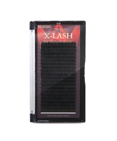 Amber Lash X-Lash Mink Lash for Eyelash Extension Thickness 0.15mm (11mm L+) 11mm L+