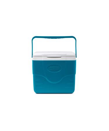 Coleman Chiller Series 9qt Insulated Portable Cooler Lunch Box, Ice Retention Hard Cooler with Heavy Duty Handle Ocean Blue