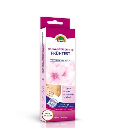 SUNLIFE Early Pregnancy Test Pregnancy Rapid Test plus Shopping Cart Chip (Pack of 1) 1 piece (Pack of 1)