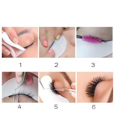 Buy V-Shaped D Curve 0.05mm False Eyelashes - Natural 8mm Extensions for Stunning Makeup | International Shipping - Buy Online on GoSupps.com