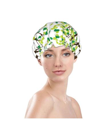 Jungle Printed Waterproof Shower Cap - Fits All Head Sizes and Hair Textures - Buy Online on GoSupps.com