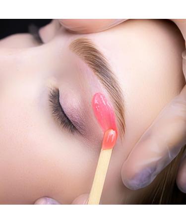 Vanity UK Brow Waxing Sticks 500 Pcs Salon Professional Quality Slim Mini Disposable Eyebrow Wooden Spatulas Wax Applicator for Lip Nose Hair Removal - Buy Online on GoSupps.com