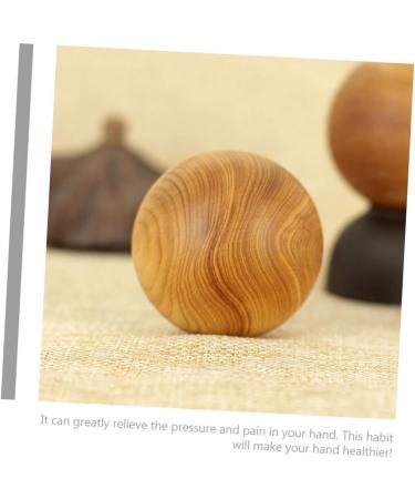 Ultechnovo 4-Piece Wooden Massage Ball Set - Thai Massage Device for Seniors - Perfect for Therapy and Exercise - Buy Online on GoSupps.com