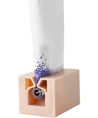 LAMELLIS 8Pcs Multifunctional Toothpaste Tube Squeezer Plastic Tooth Paste Holder Dispenser - Buy Online on GoSupps.com