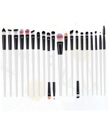Baluue 20pcs Eyeliner Eyeshadow Brush Kit Eyelash Kits Portable Makeup Brush Makeup Accessories Eye Makeup 15.50X1.50X1.50CM As Shown - Buy Online on GoSupps.com