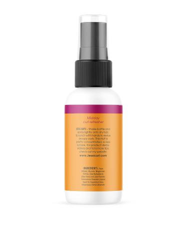 Jessicurl Awe Inspiraling Spray - Fragrance-Free Curl Refresher for Curly Hair 2 Fl Oz - Buy Online on GoSupps.com