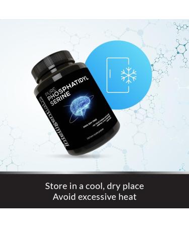 Buy Intelligent Labs Phosphatidylserine 100mg - 90 High Strength Capsules | Soy & Allergen Free | Pure Sunflower Lecithin Supplement - Buy Online on GoSupps.com