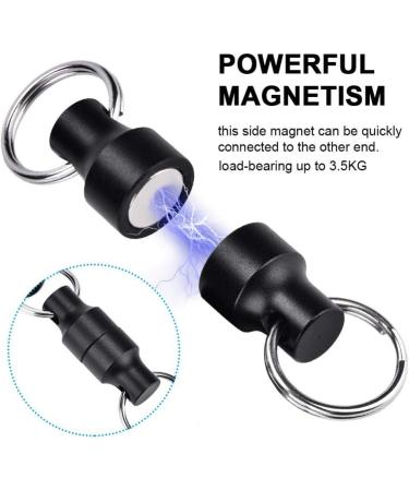 Alomejor Fishing Magnetic Snaps Net Release Clip - Fly Fishing Kescher Hang Buckle & Chatter Lock | International Shipping Available - Buy Online on GoSupps.com