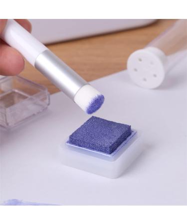 BAOFALI Mini Ink Paints Mixing Blending Tool Set with Storage Brush Rack - Ideal for DIY Scrapbooking and Card Making - 10pcs - Buy Online on GoSupps.com