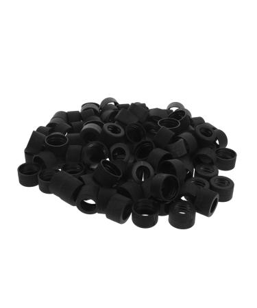 BESTYASH 100pi ces Bouchons pour Flacons Huiles Essentielles Lot de Couvercles Anti-Glisse pour Bouteilles De Utilisation Polyvalente Maison Et Au Spa