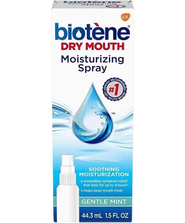 Biotene Moisturizing Mouth Spray 1.5 fl oz - Pack of 2 | Hydrating Oral Care Solution - Buy Online on GoSupps.com
