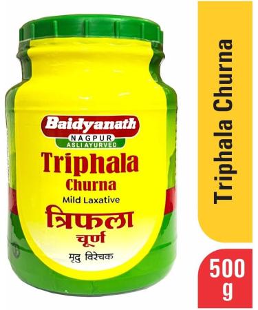 Baidyanath Nagpur Triphala Churna I Ayurvedic remedy for gastrointestinal health 500g - Buy Online on GoSupps.com