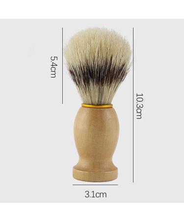 Fenteer Handmade Shaving Brush for Men - Premium Facial Cleaning Tool & Quick Foaming Razor Accessories - Buy Online on GoSupps.com