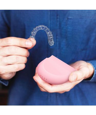 Buy IPLUSMILE 4-Piece Silicone Retainer Storage Box | Travel Case for Prosthesis & Tooth Collection | Durable Portable Ideal for Pebbles & Night Use - Buy Online on GoSupps.com