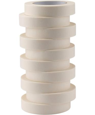 Lichamp Masking Tape 1 inch 10 Pack General Purpose Masking Tape Bulk Multipack for Basic Use 1 inch x 55 Yards x 10 Rolls (550 Total Yards) - Buy Online on GoSupps.com