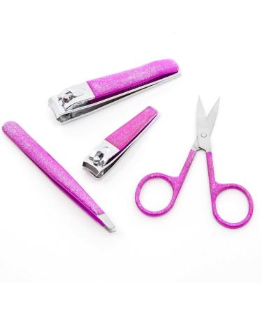 Murrays Manicure Pink Gloss Glitter Curved Nail Scissors X - Buy Online on GoSupps.com