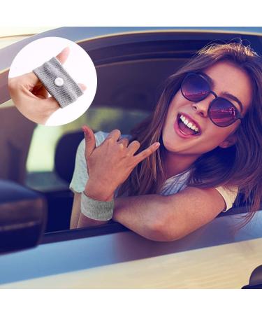 Calidaka 6 Pairs Motion Sickness Bands for Kids & Adults - Anti-Nausea Wristbands for Travel - Nausea Relief in Car, Sea, & Air - Gray, Blue, Green, Black, Pink, White - Buy Online on GoSupps.com