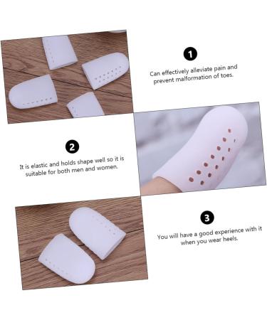 10 Pairs High Heel Protectors - Silicone Gel Toe Caps for Anti-wear Protection - Buy Online on GoSupps.com