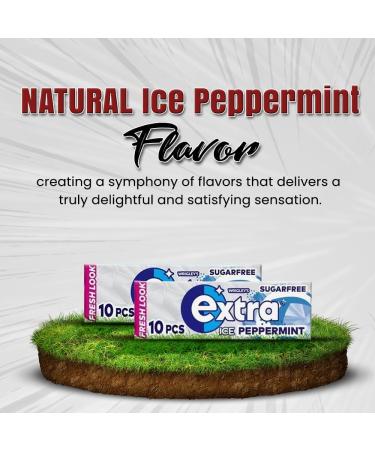Extra Chewing Gum 10 x Sugar Free Selection Fresh Bulk box All Mix Flavours - Peppermint Watermelon Strawberry Ice Apple White Cool Breeze Bubblemint Blueberry Spearmint Sold by VR Angle - Buy Online on GoSupps.com