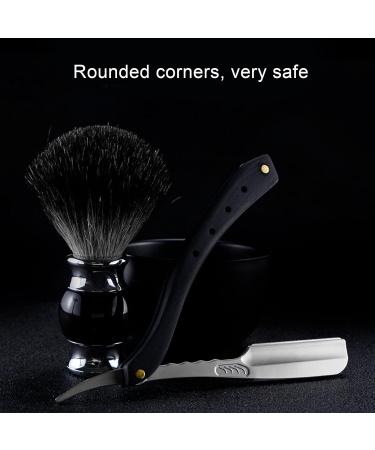 High-Quality Manual Beard Trimmer & Straight Edge Razor with Wooden Handle | Perfect for Barbers & Home Use - Buy Online on GoSupps.com