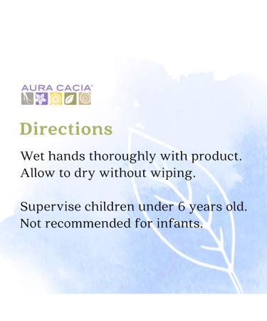 Aura Cacia Unscented Hand Sanitizer Spray | Alcohol Antiseptic | 60ml (2 fl. oz.) | Pack of 1 - Buy Online on GoSupps.com