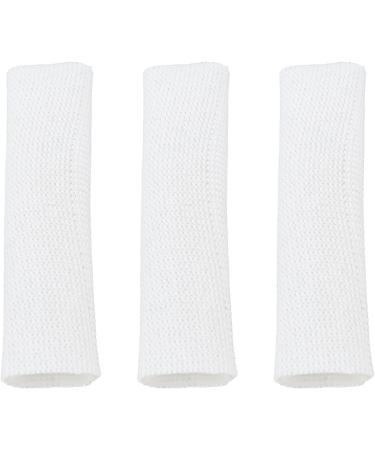 Soft Nylon Finger Toe Protector Set - 3 Pcs Tubing for Calluses, Blisters, Hammer Toes - Buy Online on GoSupps.com