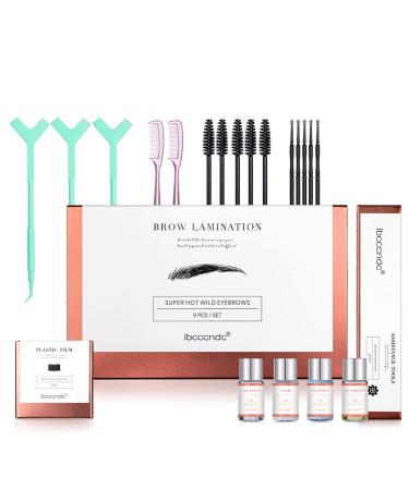 Eyebrow Lamination Kit Professional Brow Lift Kit DIY Eye Brow Lift Kit for Natural Trendy Shaping Brow Thicker Brows Easy to Use and Long Lasting Results