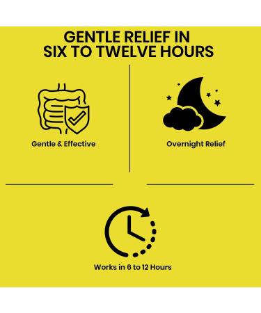 GenCare Laxative Support Gummies | Natural Senna Extract | Gentle Overnight Relief for Occasional Constipation | Non-GMO | 60 Gummies for Adults & Kids 6 - Buy Online on GoSupps.com