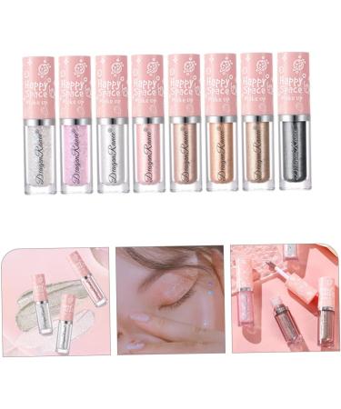 Healeved 8pcs Eye Shadow Eye Makeup Accessories Glitter Liquid - Buy Online on GoSupps.com