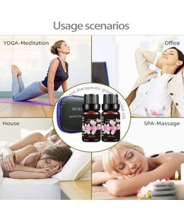 Magnolia Essential Oil 100% Pure Organic | Therapeutic Grade Natural Flower Oil for Diffuser, Aromatherapy, Home Spa | 2 Pack 10ml - Buy Online on GoSupps.com