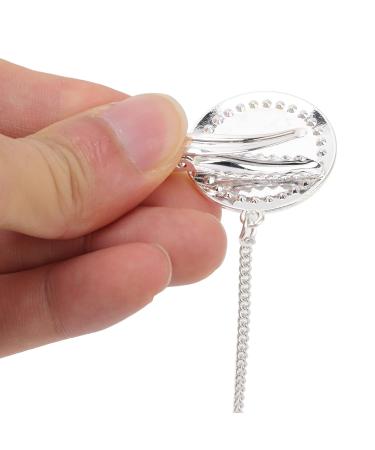 Premium Baby Pacifier Set - Infant Bling Pacifier with Clip - DIY Wall Decoration & Accessories for Newborns (Silver M) - International Shipping Available - Buy Online on GoSupps.com