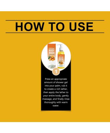 Persimmon Body Wash - Gel douche d odorant naturel au parfum d'agrumes pour le contr le des odeurs corporelles hydratation longue dur e et nettoyage en profondeur pour les femmes (2PCS) - Buy Online on GoSupps.com