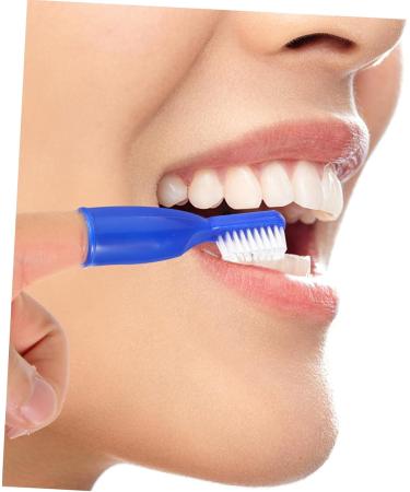 Partykindom 10th Mini Toothbrushes - Small Travel Finger Toothbrushes for Adults | Ideal Camping & Household Cleaning Accessories - Buy Online on GoSupps.com